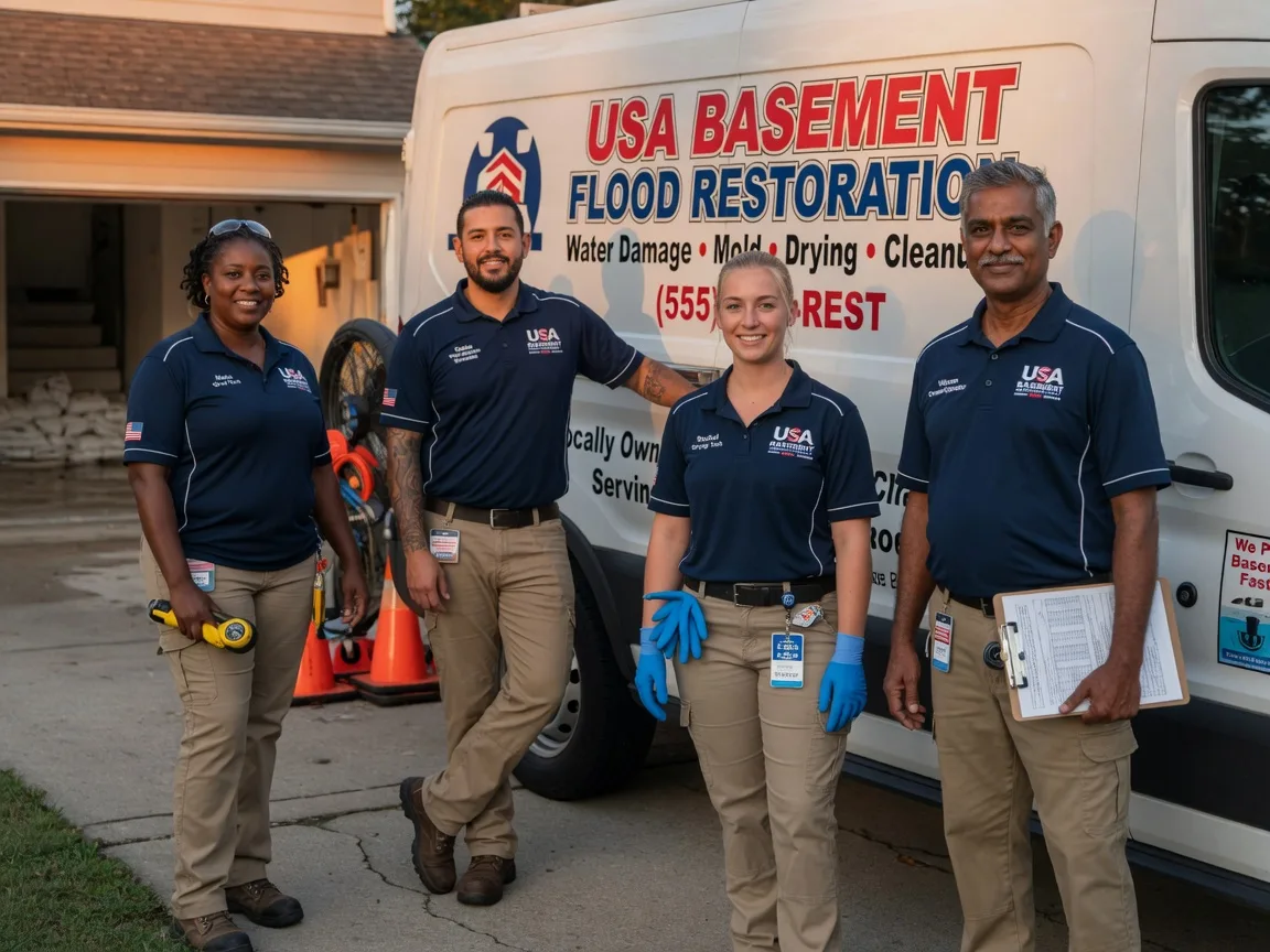 Basement Flood Cleanup company in Lyburn, WV